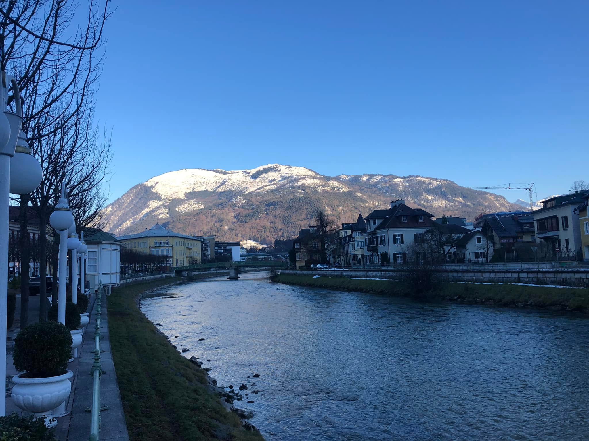 Ez a kép a Traun folyó partján készült, Bad Ischl városában, Ausztriában. - Z(s)eppelin utazás