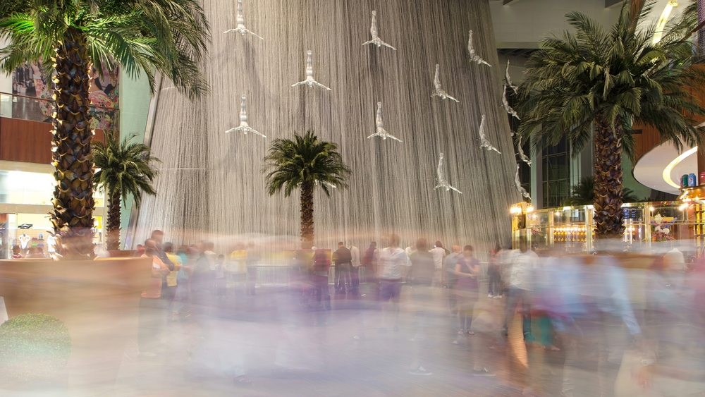 Ez a kép a Dubai Mall híres  - Z(s)eppelin utazás