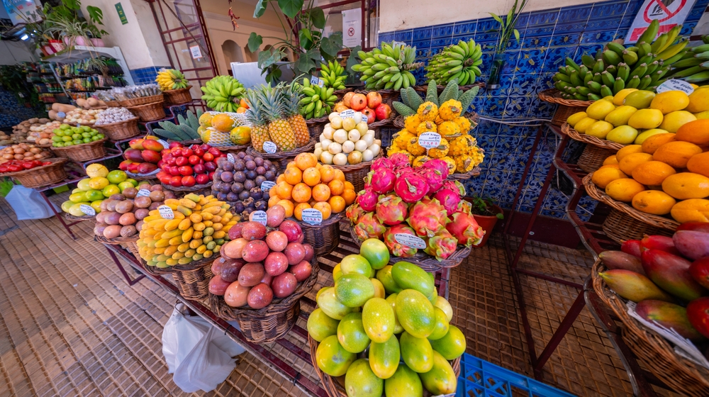 A képen a funchali Mercado dos Lavradores (Termelői Piac) látható Madeirán. - Z(s)eppelin utazás