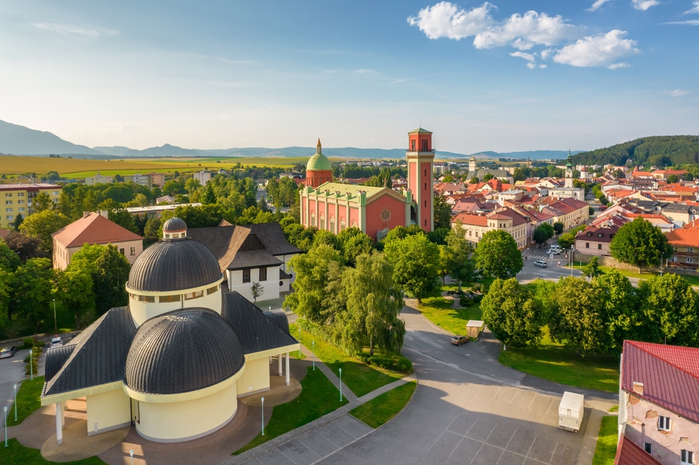 A képen a felvidéki Késmárk (Kežmarok) látható, Szlovákiában. - Z(s)eppelin utazás