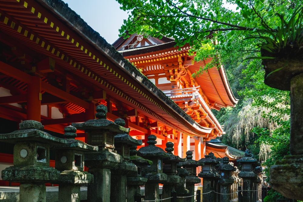 A képen a Kasuga Taisha szentély látható Narában, Japánban. - Z(s)eppelin utazás